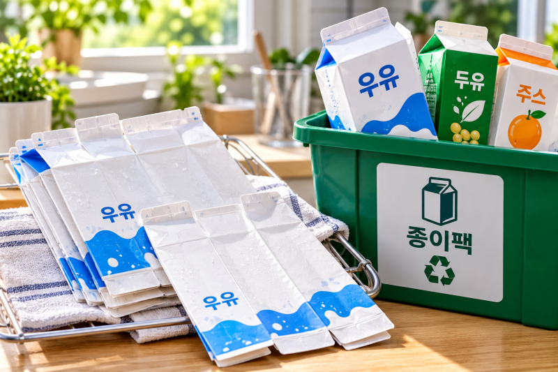 우유팩 분리배출, 2027년부터 아파트는 어떻게 버려야 할까? 달라지는 방법 정리