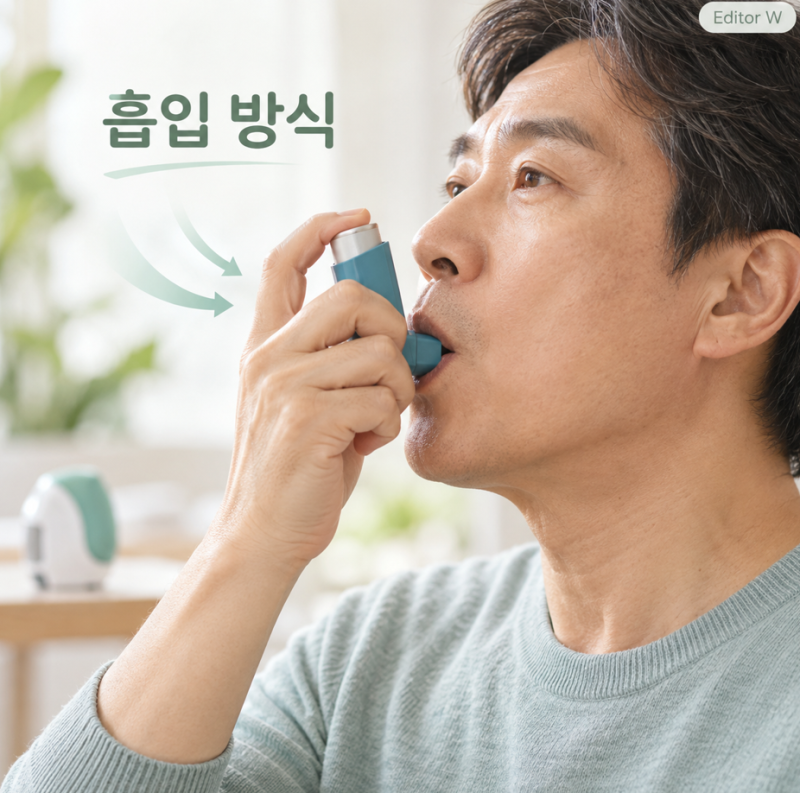 천식 흡입기 종류 네뷸라이저와 뭐가 다를까
