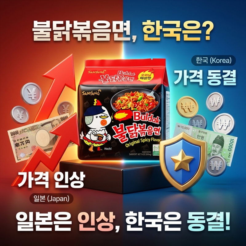 불닭볶음면 일본 가격 인상! 국내는 진짜 동결일까? 삼양식품 최신 현황 정리