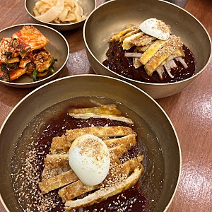 [진주 유등축제 맛집] 송기원진주냉면 직영점｜주차 편한 진주냉면·육전 맛집