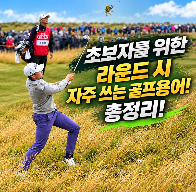 골프 초보 용어 어렵다면?필드에서 자주 쓰는 골프용어 총정리