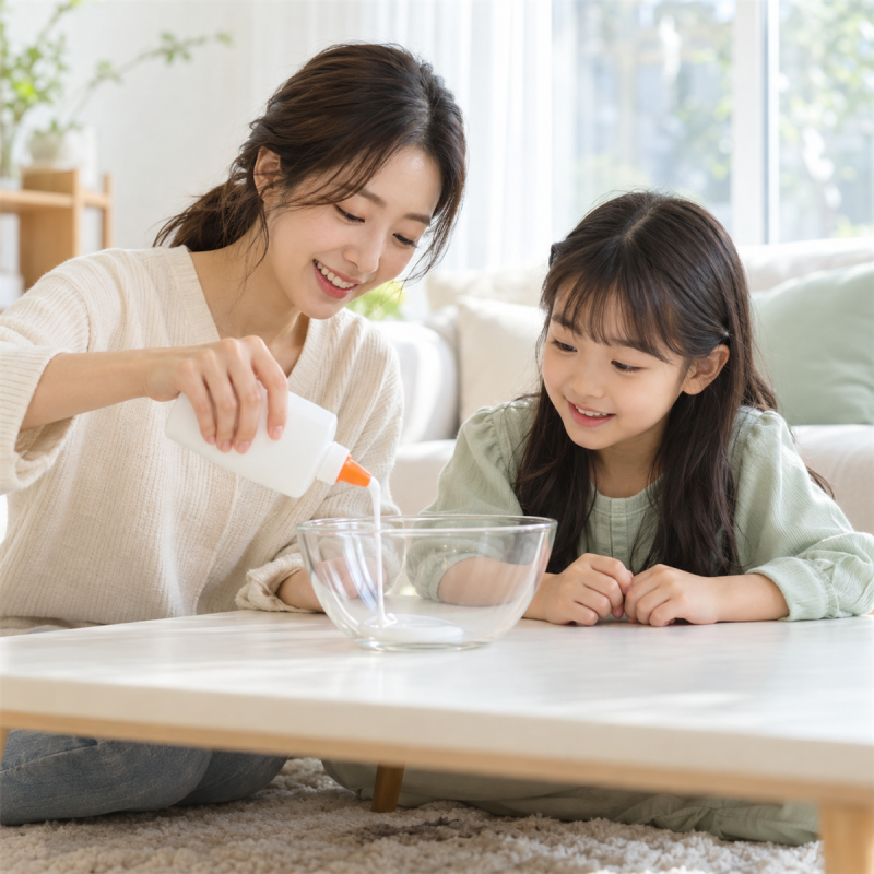 안전한 슬라임 물풀슬라임이면 안심해도 될까?