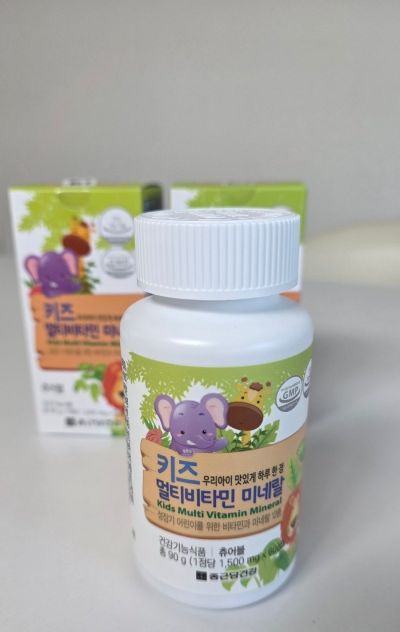 초등 저학년 종합비타민 추천 뭐가 좋을까? 세노비스 먹이다 종근당으로 바꿔본 이유