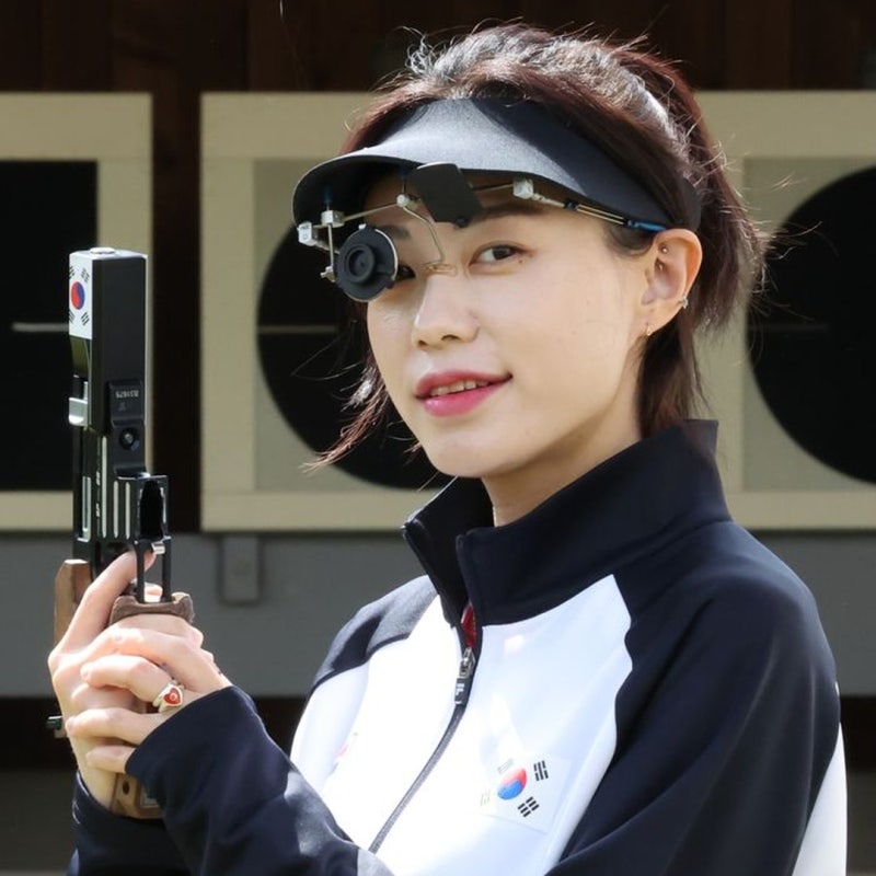 "남편을 금메달 후보로 꼽더니…" 해설위원 김예지 예언 적중, 7살 연하 남편 이건혁 아시안....