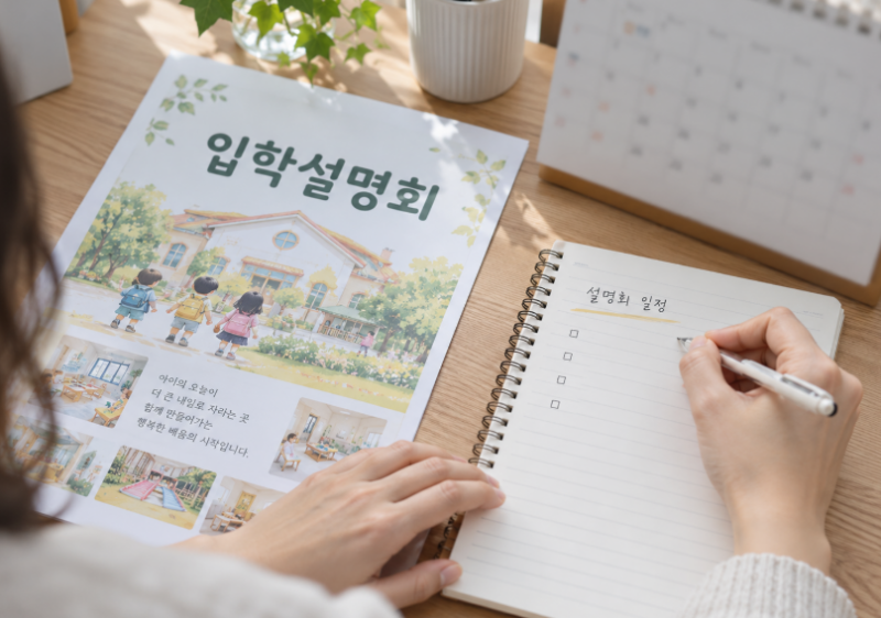 유치원 입학설명회 준비, 입소대기와 처음학교로 신청 알아보기