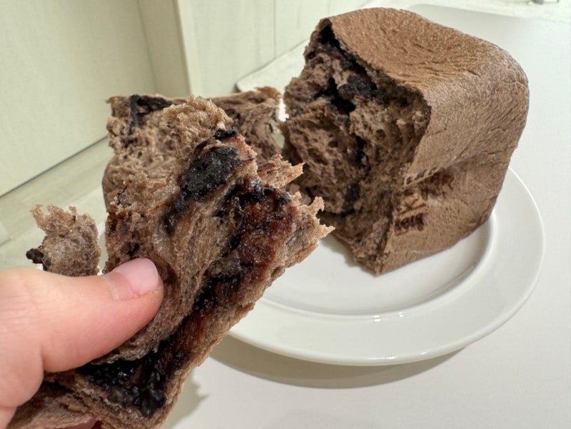 화이트리에 초코식빵 가격 칼로리 먹는법 냉동 보관