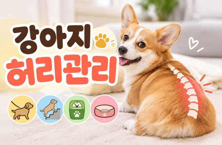 강아지 디스크 증상 총정리 초기 증상부터 치료·예방·건강 관리까지