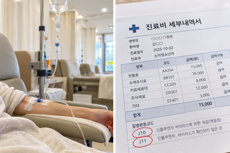 부지급 당하지 마세요! 독감 수액 실비 청구 서류 총정리 (페라미플루 가격·4세대 실손 기준)