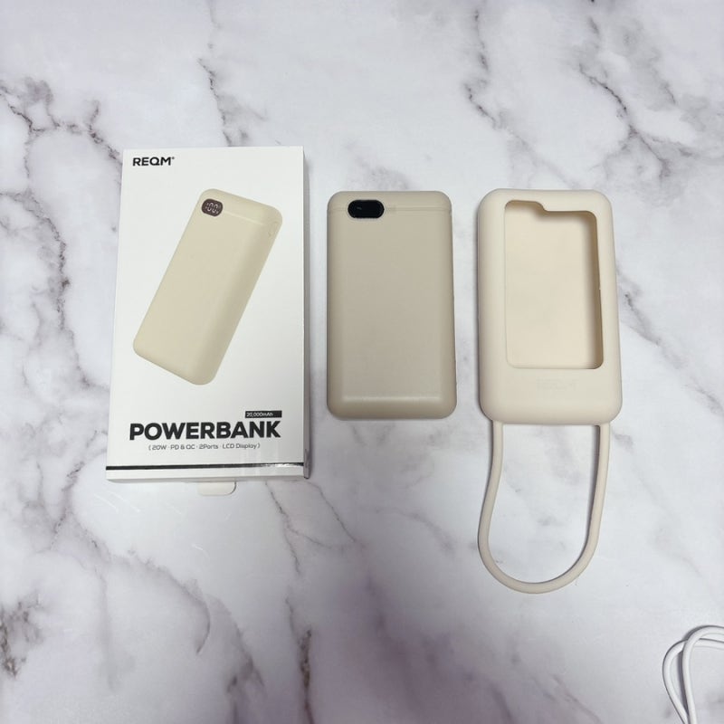 해외여행 준비물 기내반입 보조배터리 추천, 리큐엠 20000mAh 실리콘핸디형 케이스 솔직 후기
