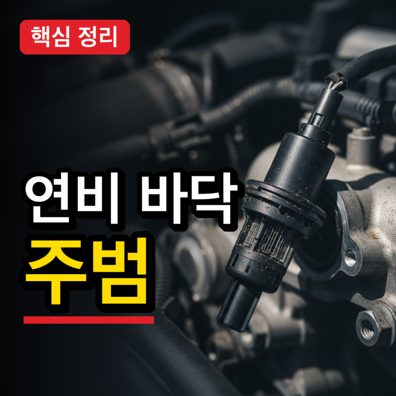엔진 힘 없다면? 이 센서가 원인일걸요