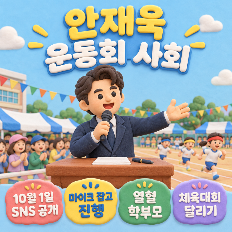 안재욱, 딸 운동회에서 마이크 잡았다? 열혈 학부모 근황 정리