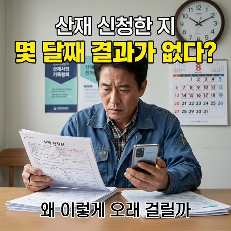 산재 신청한 지 몇 달인데 아직도 결과가 없다…왜 이렇게 오래 걸릴까?