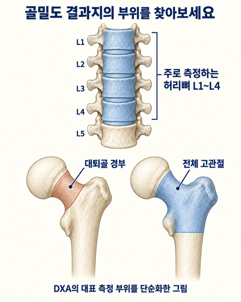 [골밀도가 낮다고 합니다 ②] 골밀도 검사 수치, T점수와 Z점수는 어떻게 읽나요?