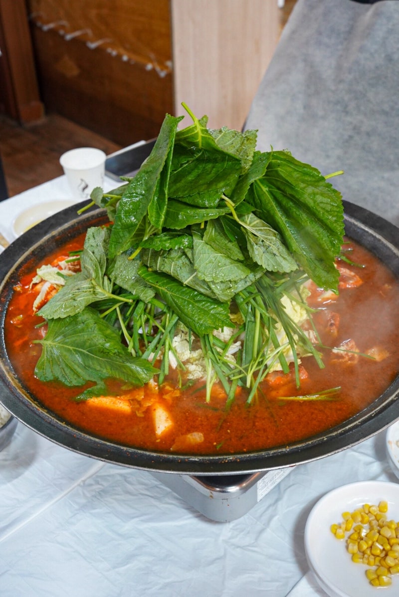 강원도 태백 맛집, 태백닭갈비ㅣ매콤한 물닭갈비 주차장과 웨이팅 후기