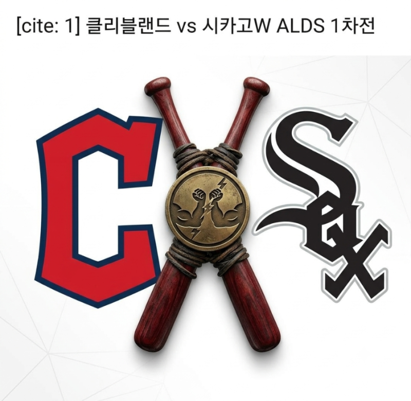 [MLB] 기선제압의 시간! ALDS 1차전, 클리블랜드 vs 시카고W 불꽃 승부 확정!