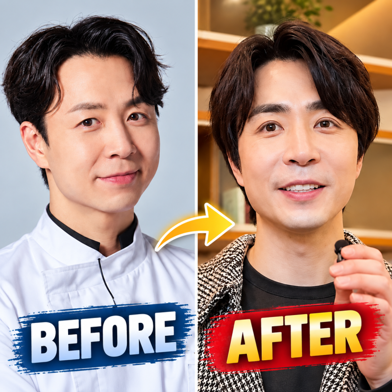 "쌍꺼풀 수술?" 셰프 손종원 눈매 변화, 어쩌다 쌍수 성형 의혹까지 나왔을까