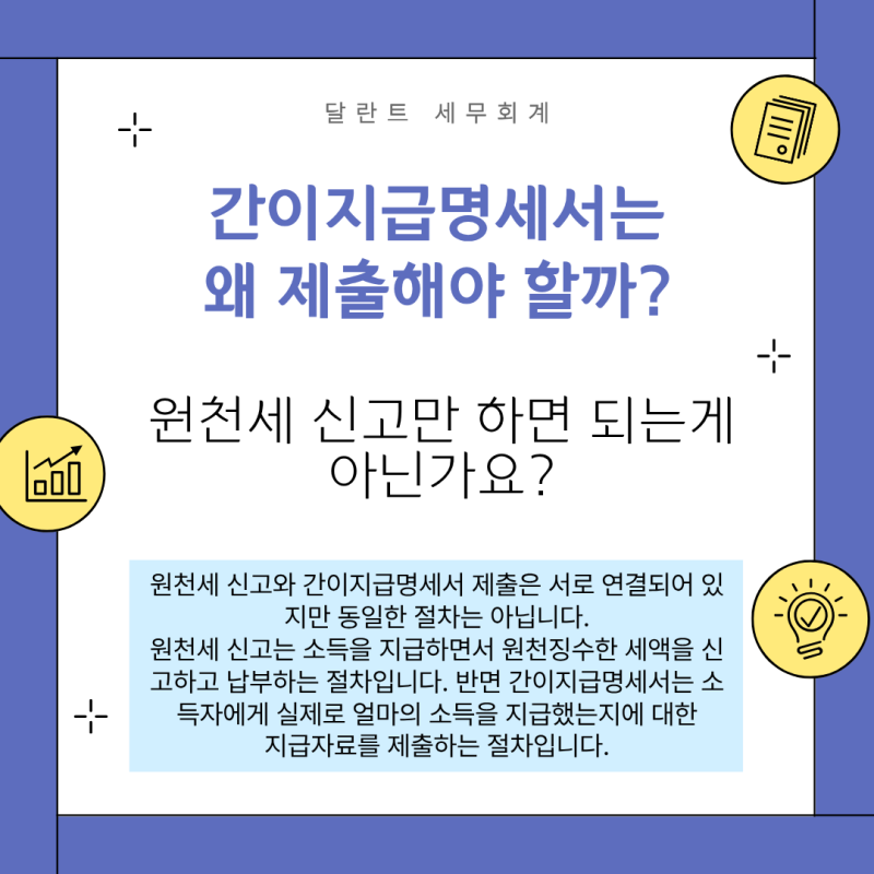 [평촌세무사] 간이지급명세서는 왜 제출해야 할까? 사업자가 꼭 알아야 할 이유와 제출기한
