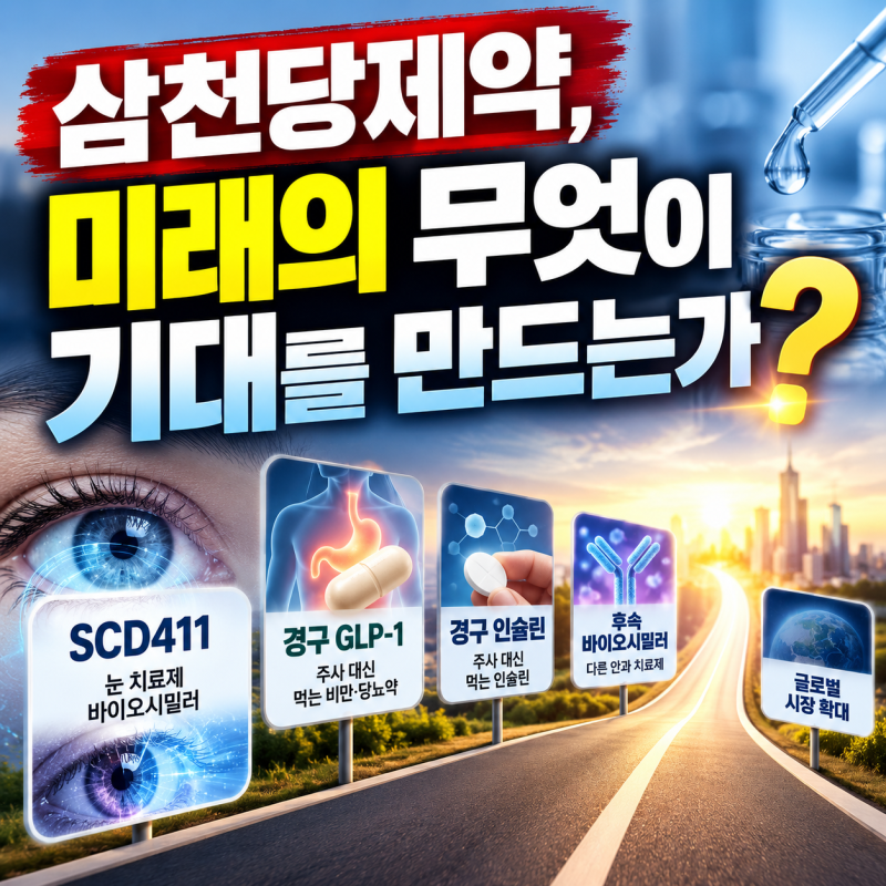 삼천당제약, 미래의 무엇이 기대를 만드는가?