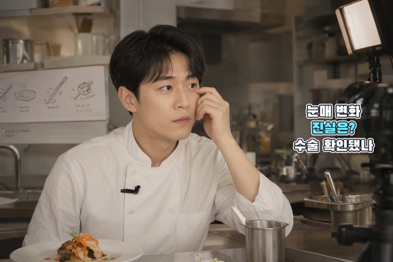 손종원 셰프 쌍꺼풀 의혹, 달라진 눈매의 이유와 확인된 사실