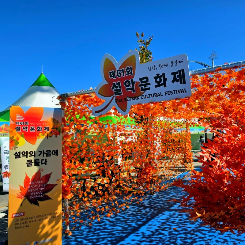 2026년 속초 설악문화제 거리퍼레이드 장소 및 시간 폐막식 출연진