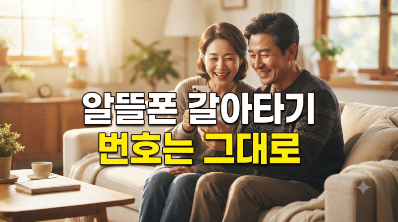 알뜰폰 갈아타기 방법, 번호이동 이렇게 하세요