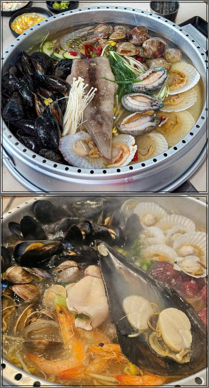 부산송도맛집 바닷가 풍경과 조화로운 신선한 해산물 식사의 즐거움