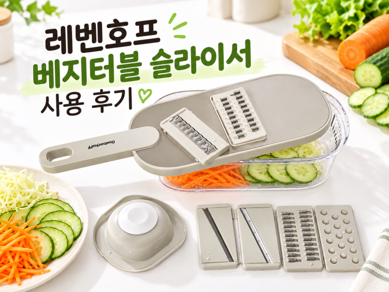 야채슬라이서 추천 , 레벤호프 베지터블 슬라이서 사용 후기