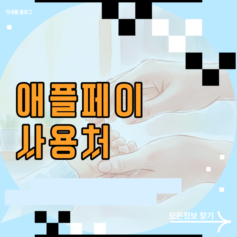 현대카드 없으면 애플페이 결제 불가능할까? 가맹점 유형별 사용