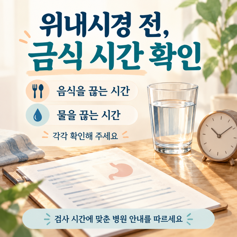위내시경·대장내시경 전후 음식, 무엇을 먹고 피해야 할까요?