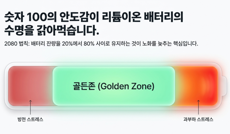 아직도 100% 충전하세요? 내 아이폰 배터리 성능 최대치 1년 넘게 99% 유지하는 충전 습관