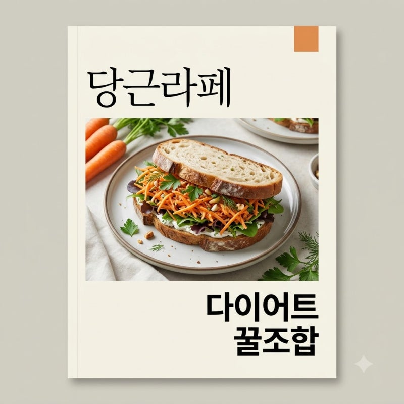 "냉장고에 무조건 쟁여요".. 당근라페 황금비율과 뚱샌드위치 꿀조합