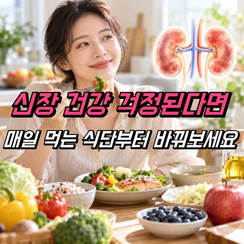 신장에 좋은 음식 10, 식단부터 바꿔보세요