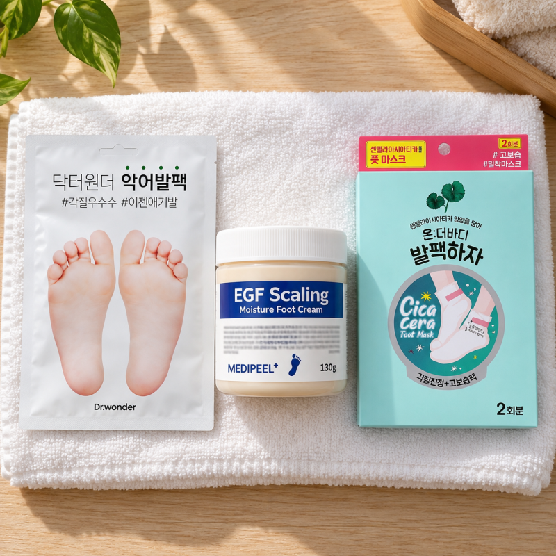 발각질제거제 비교, 풋필링 각질제거크림 각질제거패드