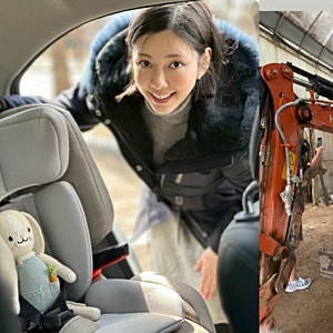 에릭♥ 나혜미, 두 아들 근황 공개 “중장비 러버 아둘맘”