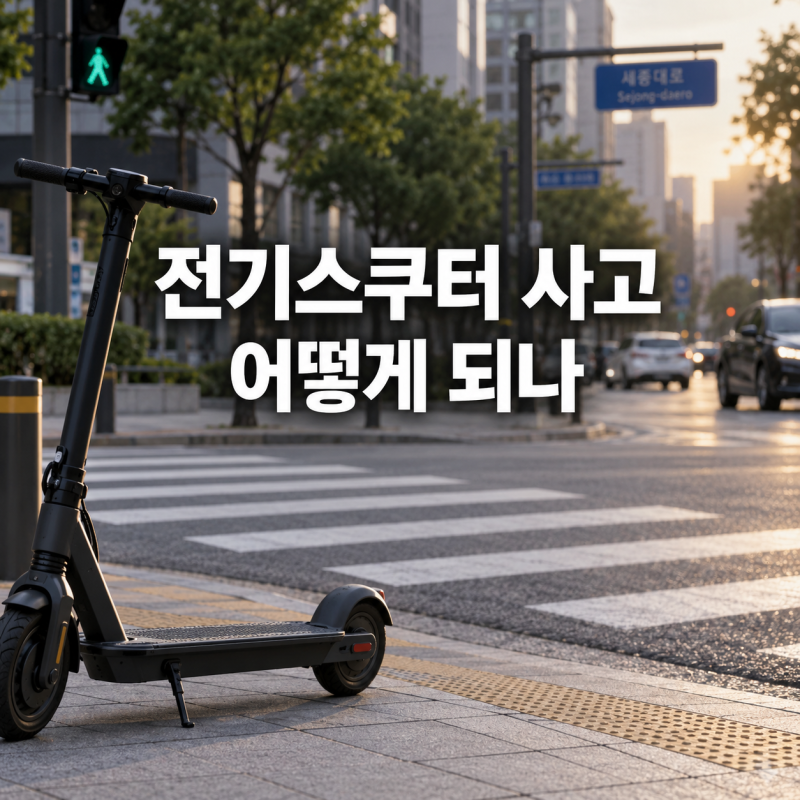 9세 아이 치고 달아난 전기스쿠터｜전동킥보드와 뭐가 다르고 사고 나면 어떻게 되나
