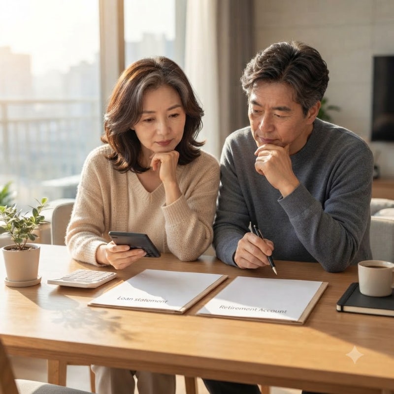 50대 대출 상환, 연금저축·IRP보다 먼저 갚아야 할까?