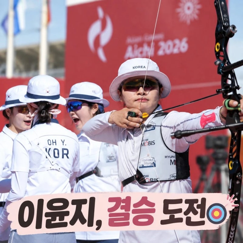 활시위 당기는 양궁 이윤지 결승 도전기