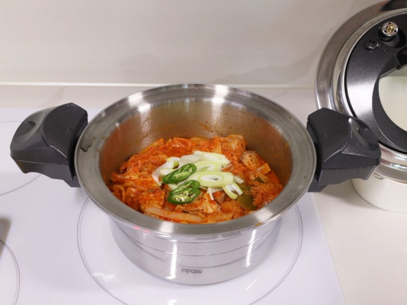 알텐바흐 저압냄비로 푹~~끓인 삼겹살김치찜 그리고 저당밥