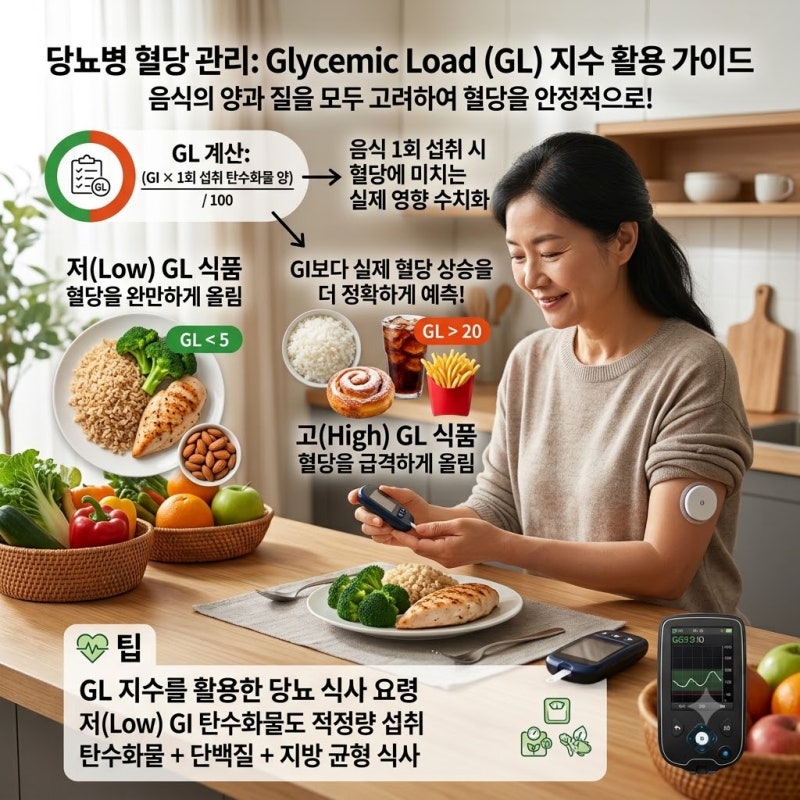 당뇨병 혈당관리 혈당 스파이크 줄이는 법, GI보다 GL지수를 알아야 하는 이유