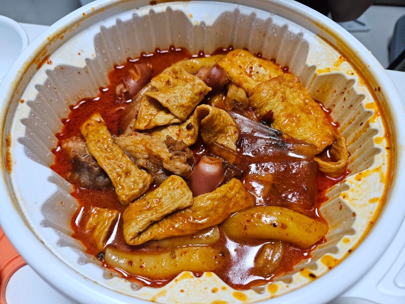 [의정부 엽떡] 마라엽떡 착한맛, 마라에 입문하기 좋은 마라엽떡 구성 및 감자채튀
