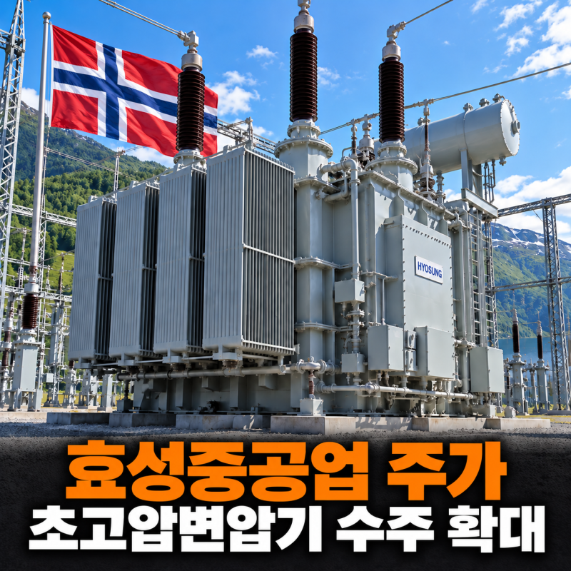 “AI 전력 수요는 어디까지” 효성중공업 주가 초고압변압기 수주 확대한다