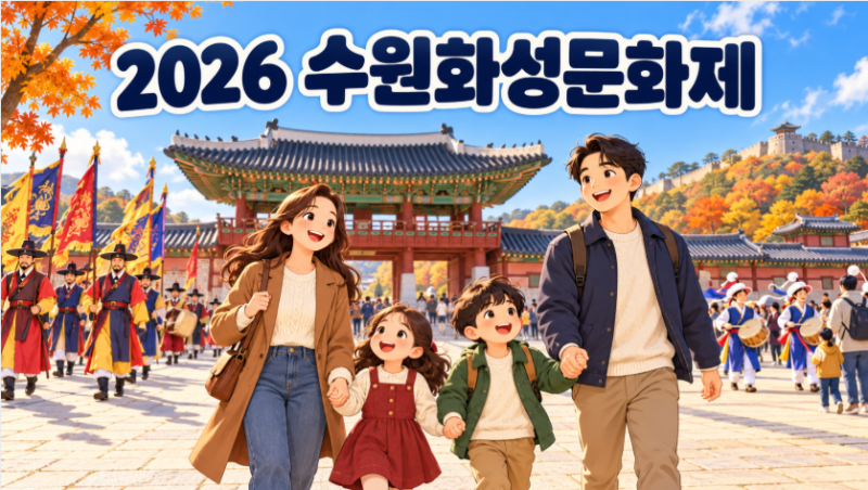 2026 수원화성문화제 일정표·공연·주차장 총정리