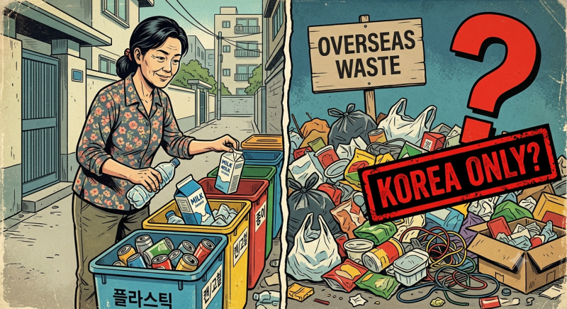 그냥 버리면 과태료? 우유팩 분리배출 의무화와 외국인이 놀라는 한국의 재활용 시스템
