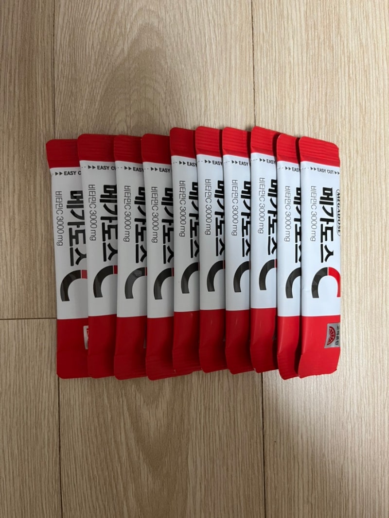 메가도스 비타민C 가루 영양제 추천 3000mg 솔직후기