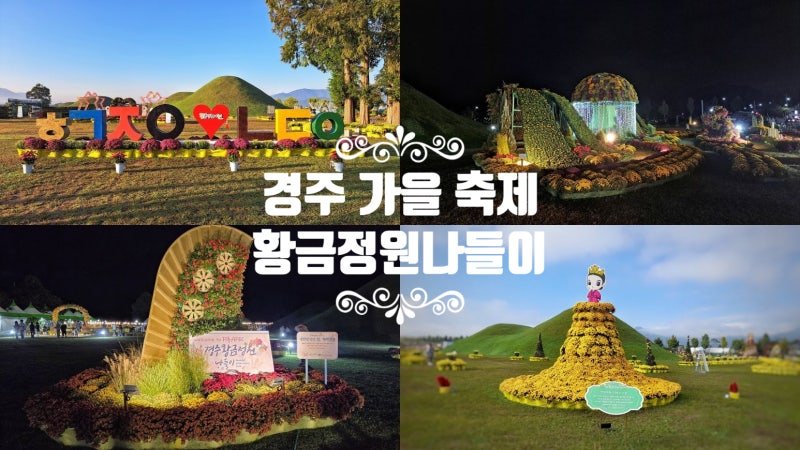 慶州秋の花祭り黄金庭園散策 | 10月3日開幕、今年の観光スポット総まとめ