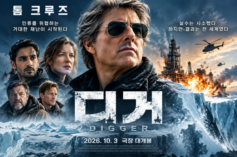 톰 크루즈 13번째 내한! 영화 《디거》