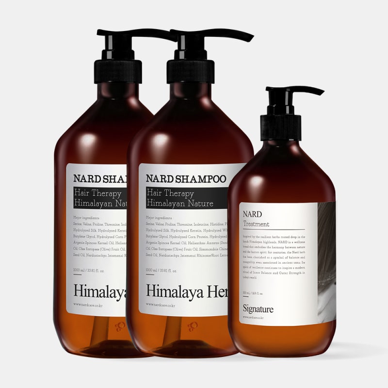 나드 샴푸 시그니처 향 1L 2개+트리트먼트 500ml 써본 솔직 후기