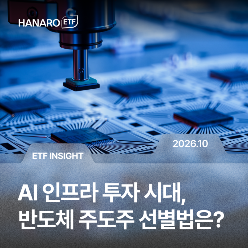 AI 인프라 투자 시대, 똑똑한 반도체 주도주 선별법은? (feat. 진짜 대장주 엄선) | HANARO 반도체....