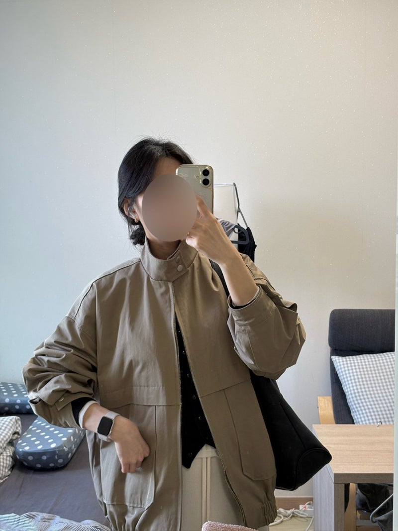 가을 겨울 임산부 코디 : 가디건 치마 돌려입는 출근룩 OOTD