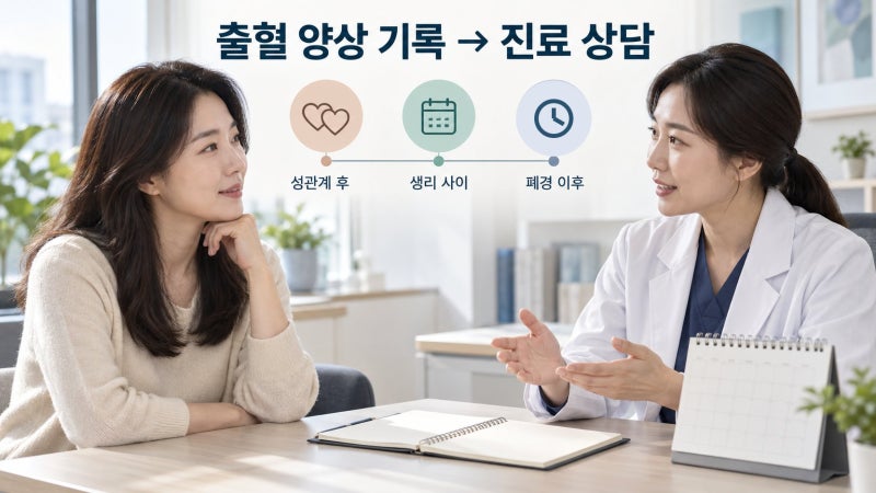 자궁경부암 증상 출혈, 생리 사이·성관계 후 언제 진료할까?